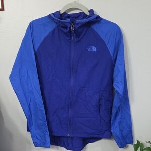 The North Face Two-Tone Blue Windbreaker